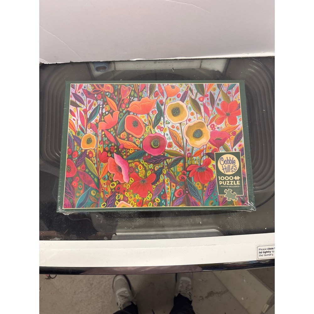 Cobble Hill Extravaganza 1000 Piece Jigsaw Puzzle Floral Art New Sealed 154756